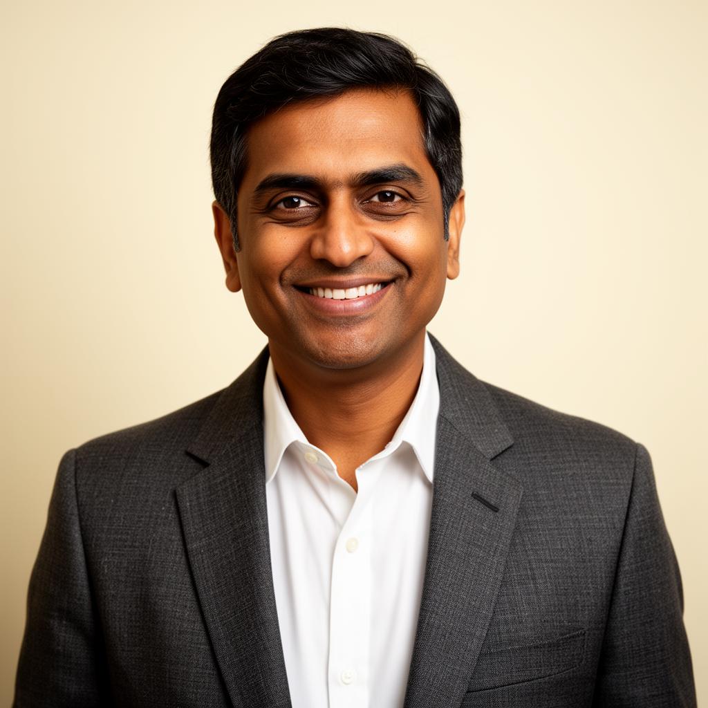Vikram Mehta, Chief Marketing · CMO at Prarabdh — AI-generated portrait